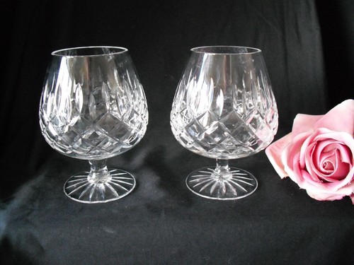 Pair lead crystal cut - lead,