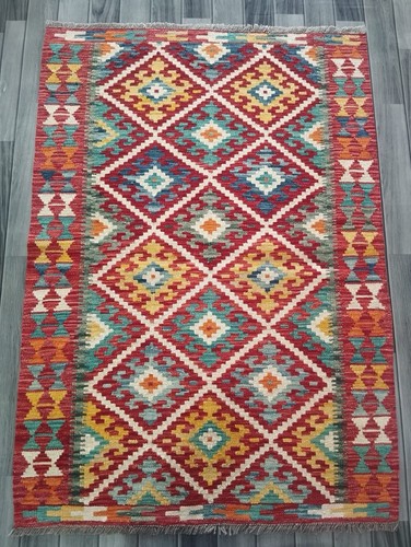 Tribal handmade afghan - tribal,