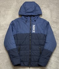 Nike Sportswear Hybrid Puffer Jacket / Coat, Black - DX2036-434 Mens Size Small