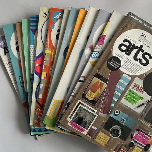 Computer arts magazines - computer,