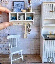 1:12 Wall Shelf with hooks