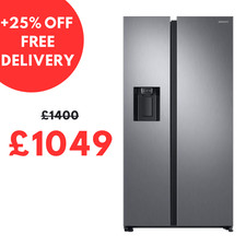 Samsung  RS68N8320S9 American-Style Fridge Freezer - Silver