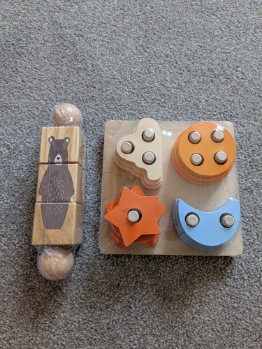 Kids wooden play - wooden, toy