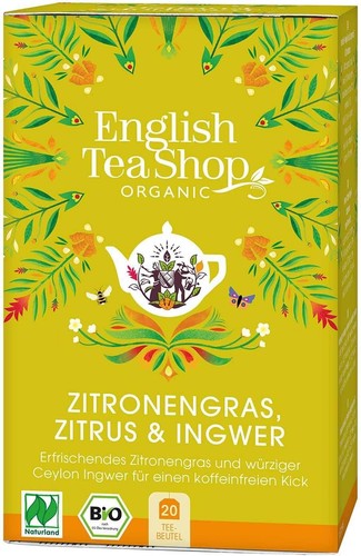 Organic lemongrass ginger - organic, tea