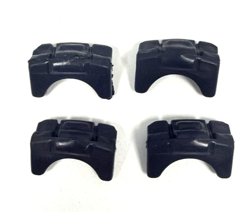 Slide piece rubber clip - 4x,