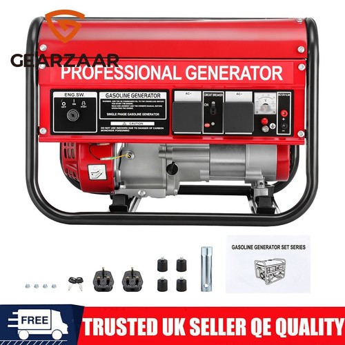 Portable petrol generator - petrol,