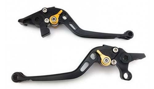Black gold long cnc brake - black,
