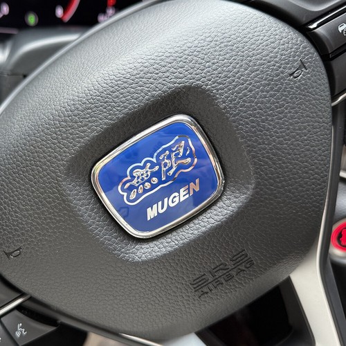 Steering wheel blue emblem for - wheel,