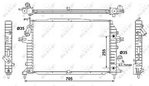 Fits vauxhall zafira - zafira, 2005-2014