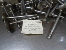 GENUINE NORTON 750 COMMANDO INLET VALVE 25501.AJS MATCHLESS P11,P11A.ALPHA V263