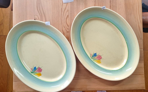 Large oval ceramic - 2x,