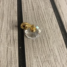 Swarovski 173888 Perfume Atomiser Memories Gold Mint Rare Retired
