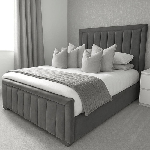 Double lined panel bed frame - panel,