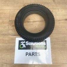 1 Used Black 3 x 8 Solid Tyre Puma for Electric Wheelchair Powerchair Scooter
