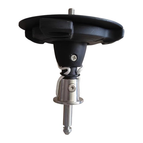 Black mast adapter - black,