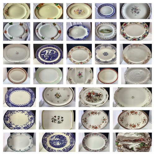 Vintage china serving plates - china,