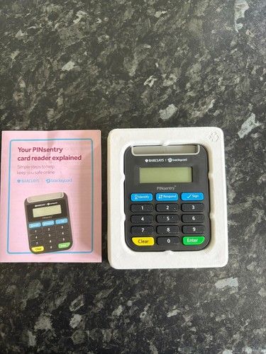 Barclays pinsentry card reader - barclays,