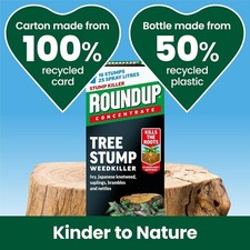 Roundup tree stump and - stump, root