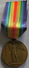 WW1 OFFICER VICTORY MEDAL