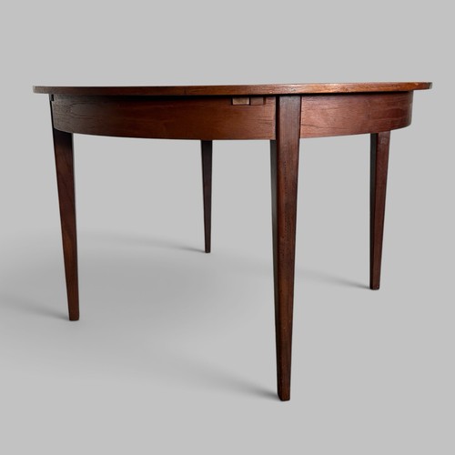 Vintage teak extending - extending, round