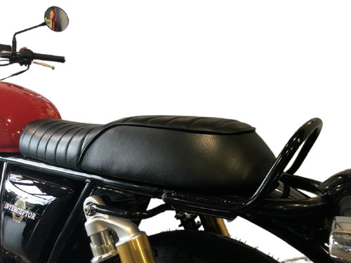 Faux leather touring seat - faux,