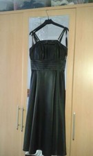 NICHOLAS MILLINGTON BLACK WEDDING/PARTY DRESS,SIZE 8,VGC
