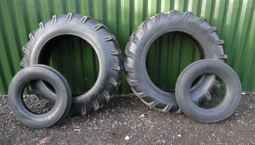 Tractor tyres rears - tractor, x2