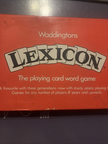 Waddingtons lexicon vintage - lexicon,
