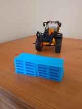 Qty X10 1/32 Scale Blue Euro