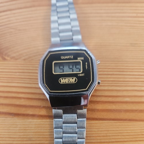 Vintage retro quartz digital - quartz,