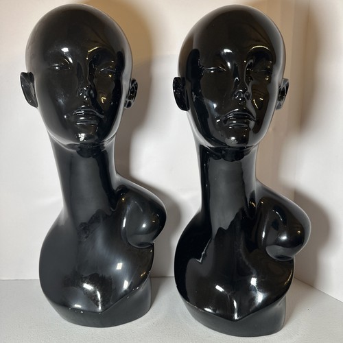 Female plastic glossy black - plastic,