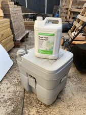 Outsunny 811023B 20L Portable Camping Toilet