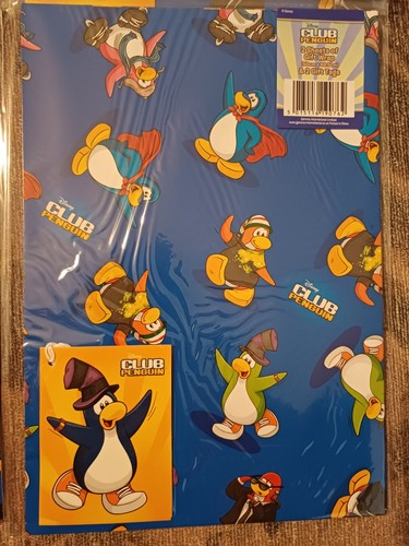 Disney club penguin wrapping - disney,