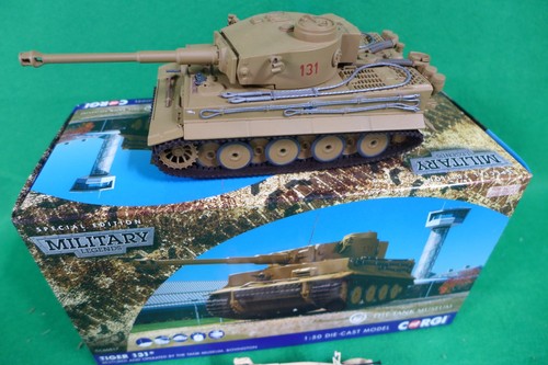 Corgi tiger 131 bovington - 131, tank