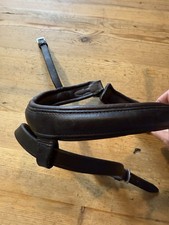 Havana Leather Monocrown Flash Noseband. Size Full.