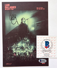 Liam gallagher signed art - signed, a5