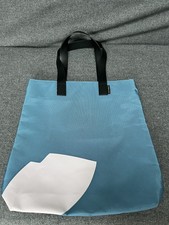 Lulu Guinness Blue With White Lips - Large Bag