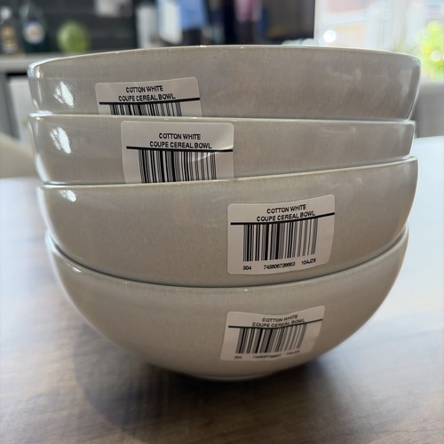 Denby cotton white set 4 - of,