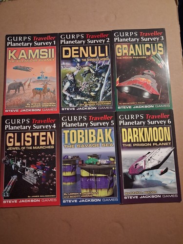 Gurps traveller rpg - rpg, planetary