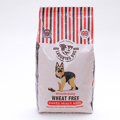 Laughing dog wheat - free, baked