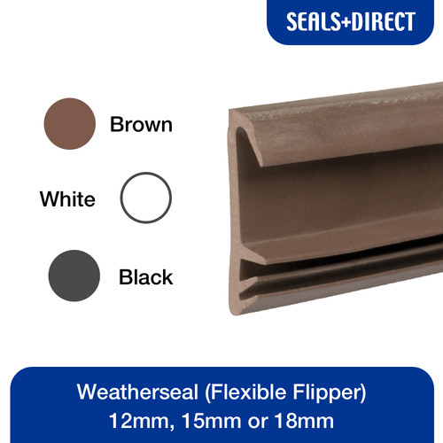 Flexible flipper weatherseal - flipper,