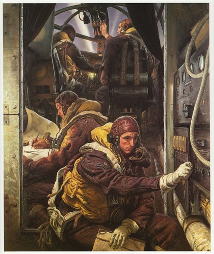 Wwii bomber crew take - crew, at