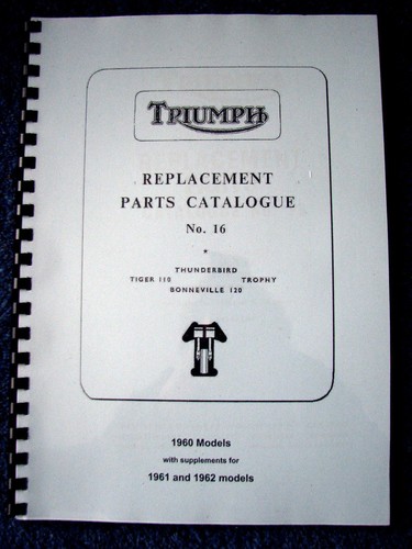 Triumph tr6 t110 - 6t, parts