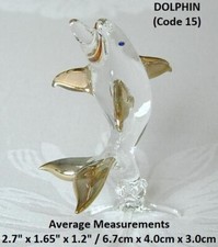 Collectors Glass DOLPHIN