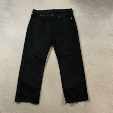 Vintage LEVI'S 751 Jeans Mens (34 Inch Waist) (27 Inch Leg) Regular Fit Black
