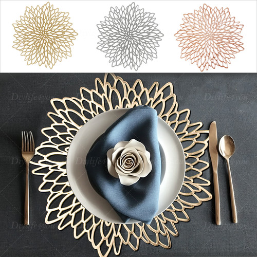 10x placemats chargers - 4/6/8/10x,