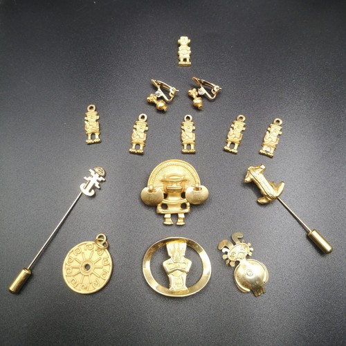 Job lot aztec mayan style - aztec,