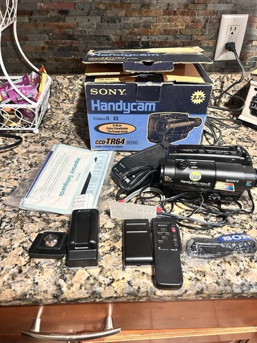 Vintage sony handycam 8mm - handycam,