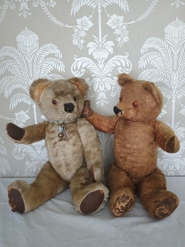Two large vintage - large, bears