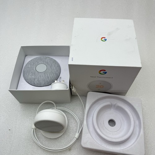 Google nest thermostat - google, e